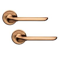 Ручки на розеті DND by MARTINELLI Chop ZGH матова бронза